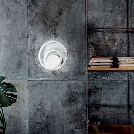Ideal Lux - Dimmable LED Wall Light OZ LED/28W/230V CRI 90 White