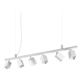 Ideal Lux - DYNAMITE cable-suspended LED pendant 6xGU10/7W/230V CRI 90 white