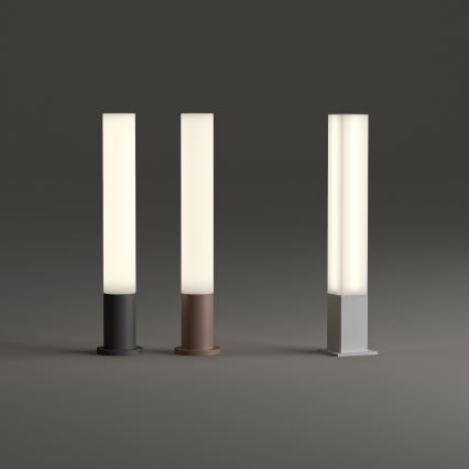 Ideal Lux - EDO OUTDOOR Outdoor lamp 1xGX53/15W/230V, 80 cm, IP65, Brown