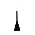 Ideal Lux - FLUT cable pendant light 1xE14/40W/230V, diam. 10.5 cm, black