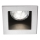 Ideal Lux - FUNKY recessed ceiling light 1xGU10/50W/230V 9x9 cm matte chrome