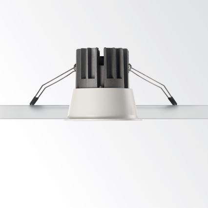 Ideal Lux - GAME TRIM LED recessed downlight 11W/230V 3000K CRI 90 Ø 8.5 cm IP40 black/white