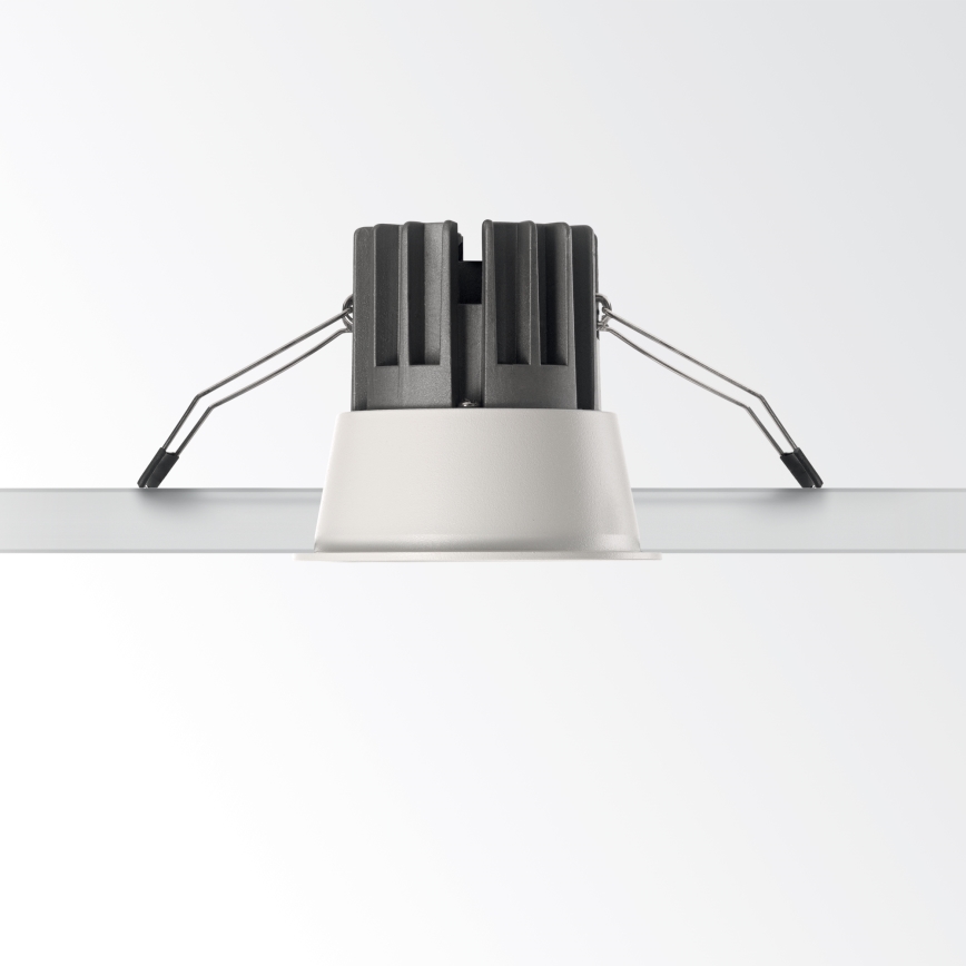 Ideal Lux - GAME TRIM LED recessed downlight 11W/230V 3000K CRI 90 Ø 8.5 cm IP40 black/white