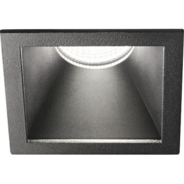Ideal Lux - GAME TRIM LED Recessed Downlight 11W/230V 3000K CRI 90 8,4x8,4 cm IP40 Black