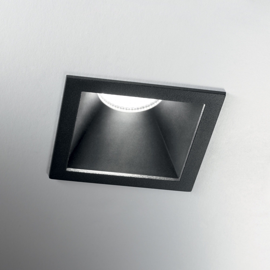 Ideal Lux - GAME TRIM LED Recessed Downlight 11W/230V 3000K CRI 90 8,4x8,4 cm IP40 Black