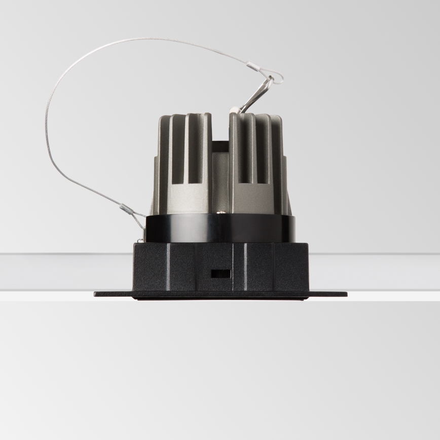 Ideal Lux - GAME TRIM LED Recessed Downlight 11W/230V 3000K CRI 90 8,4x8,4 cm IP40 Black