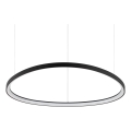 Ideal Lux - GEMINI cable-suspended LED pendant 78W/230V 2700K Ø 105 cm CRI 90 Black
