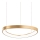 Ideal Lux - GEMINI LED cable pendant, 36W/230V, 2700K, Ø 42.5 cm, CRI 90, brass