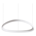 Ideal Lux - GEMINI LED Cable Pendant, 47W/230V, 2700K, Ø 61 cm, CRI 90, White
