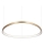 Ideal Lux - GEMINI LED Cable Pendant, 56W, 230V, 2700K, Ø 81 cm, CRI 90, Brass