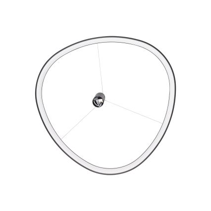 Ideal Lux - GEMINI LED cable pendant LED/36W/230V 4000K Ø 42,5 cm CRI 90 black