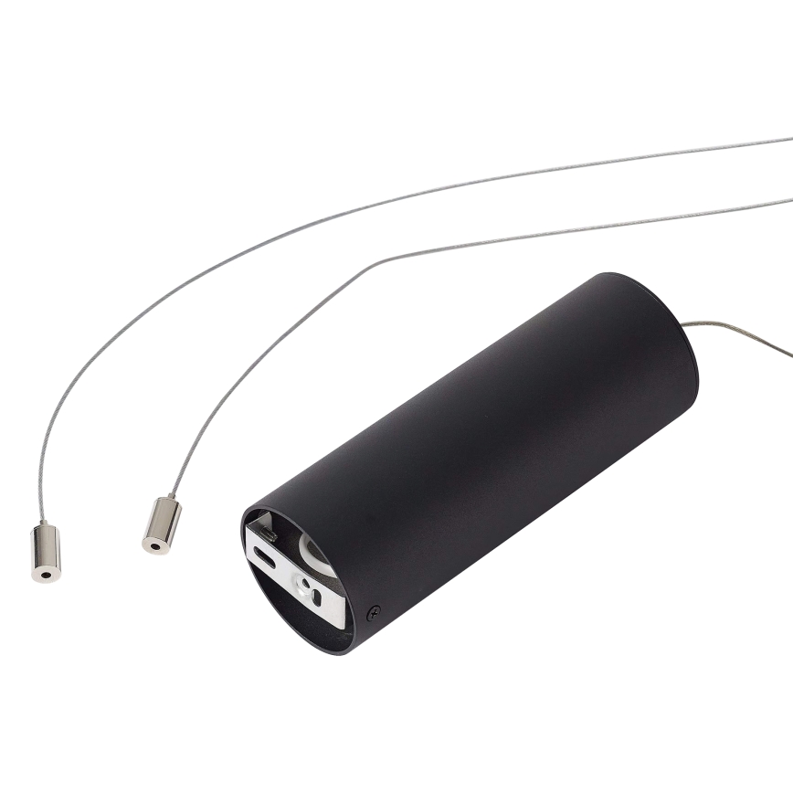 Ideal Lux - GEMINI LED cable pendant LED/36W/230V 4000K Ø 42,5 cm CRI 90 black