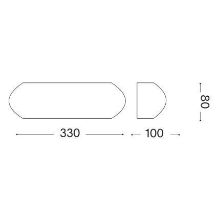 Ideal Lux - GIOVE Outdoor Wall Light 1xE27/60W/230V IP54 Brown
