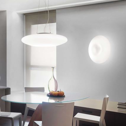 Ideal Lux - GLORY cable pendant 3xE27/60W/230V Ø 50 cm white