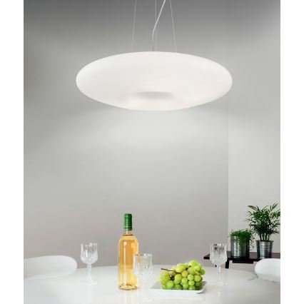 Ideal Lux - GLORY cable pendant 3xE27/60W/230V Ø 50 cm white
