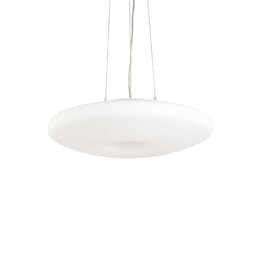 Ideal Lux - GLORY cable pendant 3xE27/60W/230V Ø 50 cm white