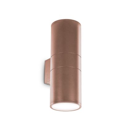 Ideal Lux - GUN Outdoor Wall Light 1xE27/60W/230V 31 cm IP54 Brown