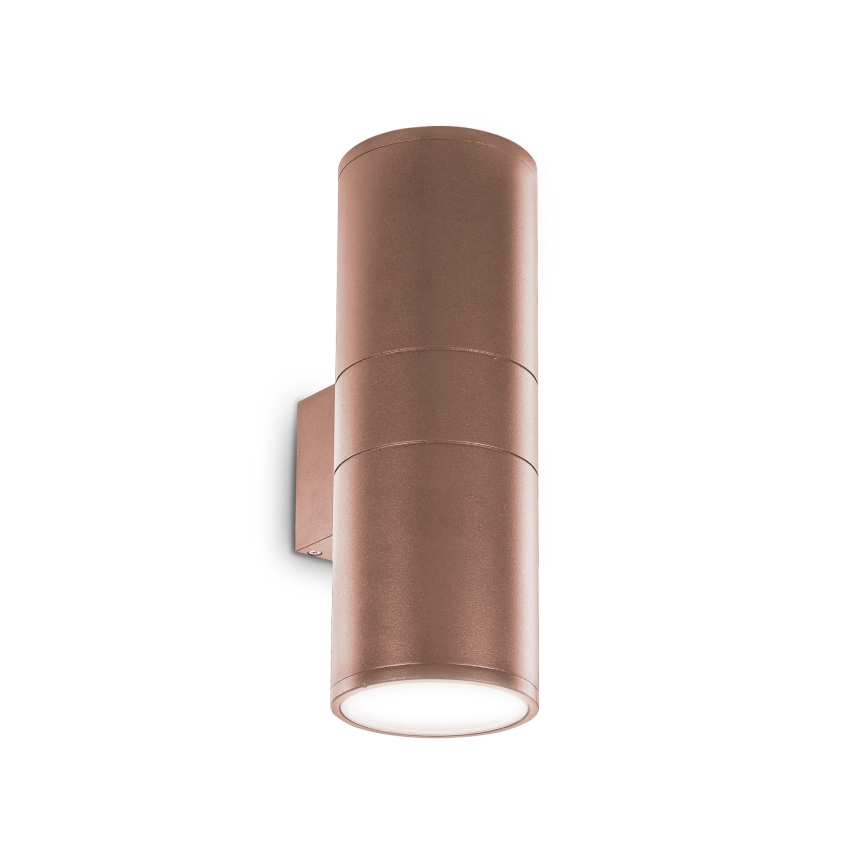 Ideal Lux - GUN Outdoor Wall Light 1xE27/60W/230V 31 cm IP54 Brown