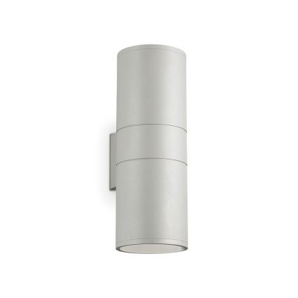 Ideal Lux - GUN Outdoor Wall Light 1xE27/60W/230V 31 cm IP54 Grey