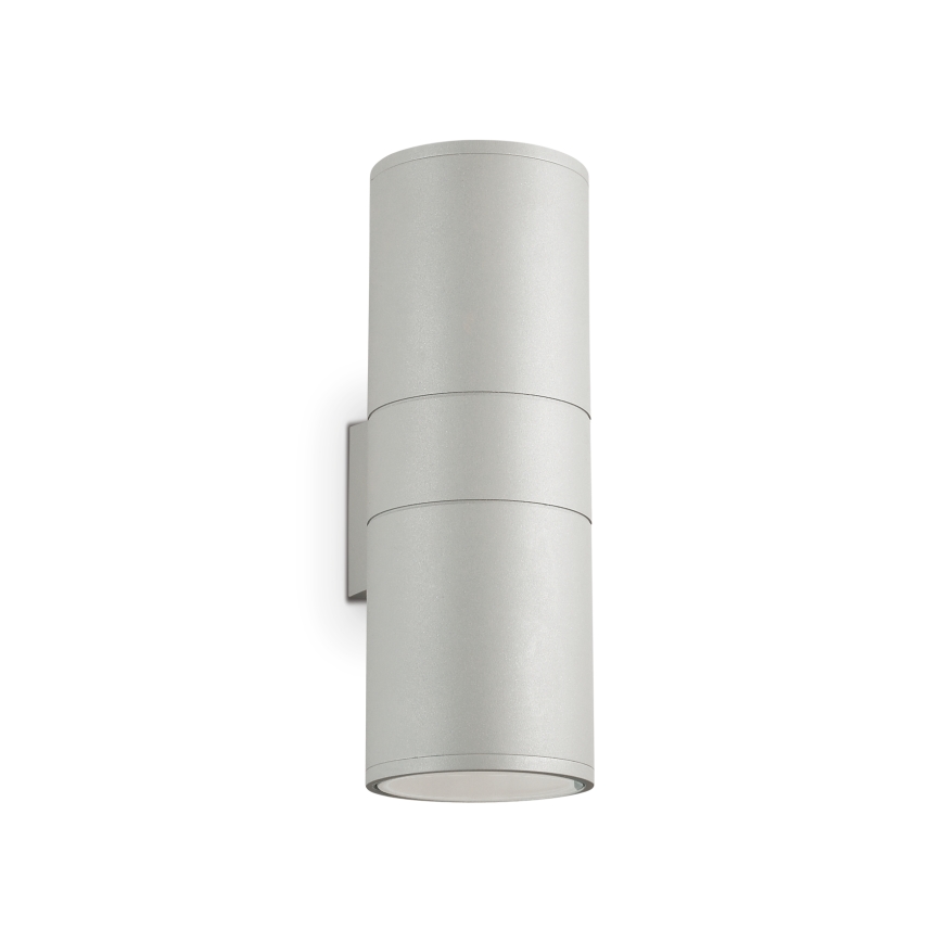 Ideal Lux - GUN Outdoor Wall Light 1xE27/60W/230V 31 cm IP54 Grey