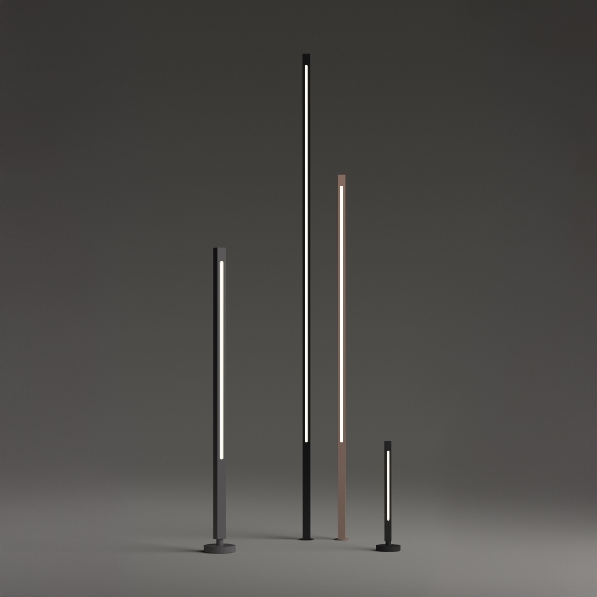 Ideal Lux - JEDI LED Outdoor Lamp 19W/230V 120 cm CRI 90 IP65 Anthracite