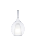 Ideal Lux - KALIQUE Cable Pendant Light 1xE27/42W/230V Ø 18 cm, Clear