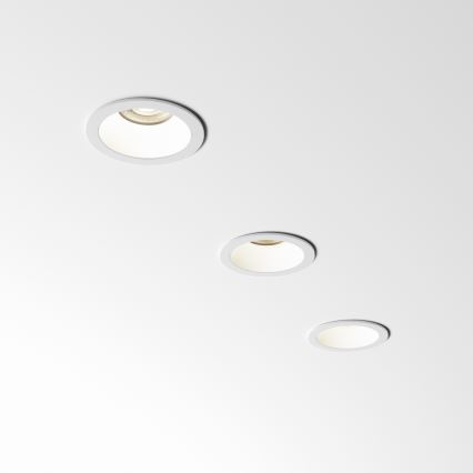 Ideal Lux - GAME TRIM LED Recessed Bathroom Downlight 11W/230V 3000K CRI 90 dia. 8.5 cm IP65 White