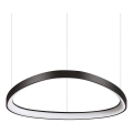 Ideal Lux - LED Cable Pendant GEMINI LED/47W/230V 2700K Ø 61 cm CRI 90 Black