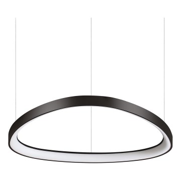 Ideal Lux - LED Cable Pendant GEMINI LED/47W/230V 2700K Ø 61 cm CRI 90 Black