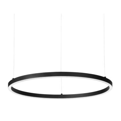 Ideal Lux - LED Dimmable Cable Pendant ORACLE SLIM LED/40W/230V 3000K CRI 90 Ø 70 cm Black