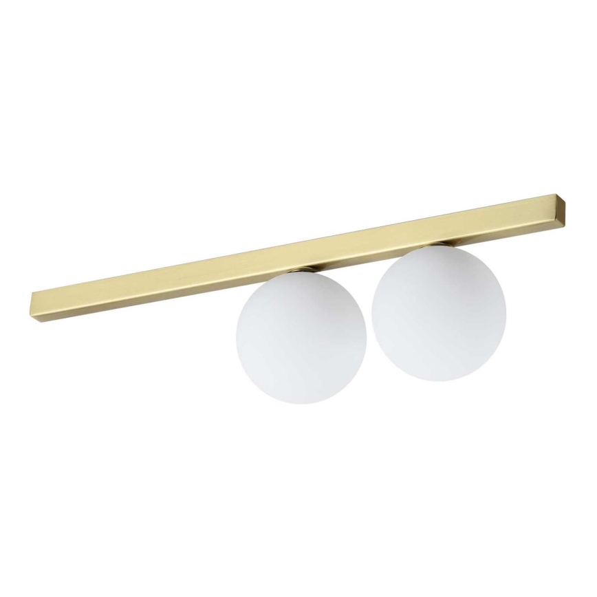 Ideal Lux - LED Ceiling light BINOMIO 2xG9/3W/230V gold