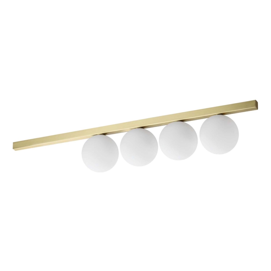 Ideal Lux - LED Ceiling light BINOMIO 4xG9/3W/230V gold