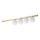 Ideal Lux - LED Ceiling light BINOMIO 4xG9/3W/230V gold