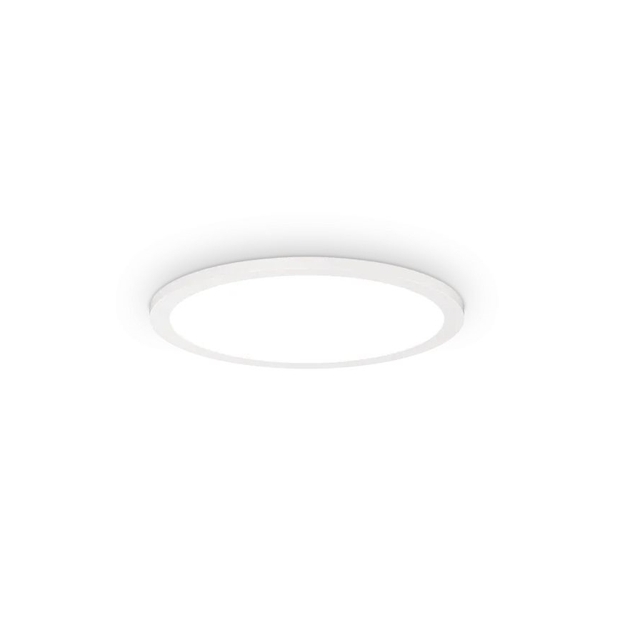 Ideal Lux - LED Ceiling light FLY LED/18W/230V 2700K d. 35 cm CRI 90 IP40 white