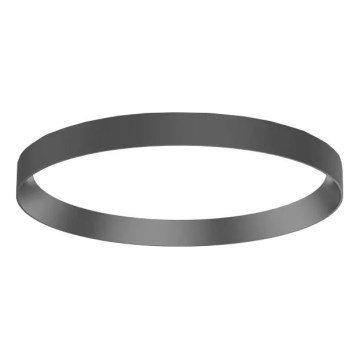 Ideal Lux - LED Ceiling light FLY LED/26W/230V 2700K d. 45 cm CRI 90 IP40 black