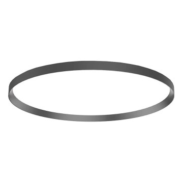 Ideal Lux - LED Ceiling light FLY LED/68W/230V 2700K d. 90 cm CRI 90 IP40 black