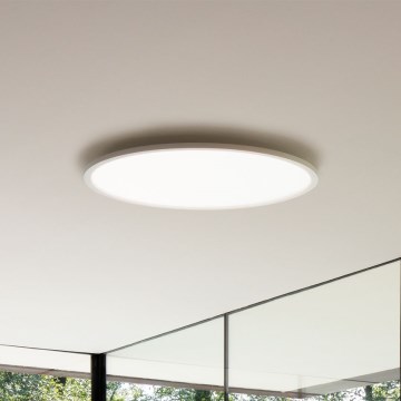 Ideal Lux - LED Ceiling light FLY LED/68W/230V 2700K d. 90 cm CRI 90 IP40 white