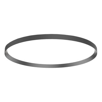 Ideal Lux - LED Ceiling light FLY LED/68W/230V 3000K d. 90 cm CRI 90 IP40 black
