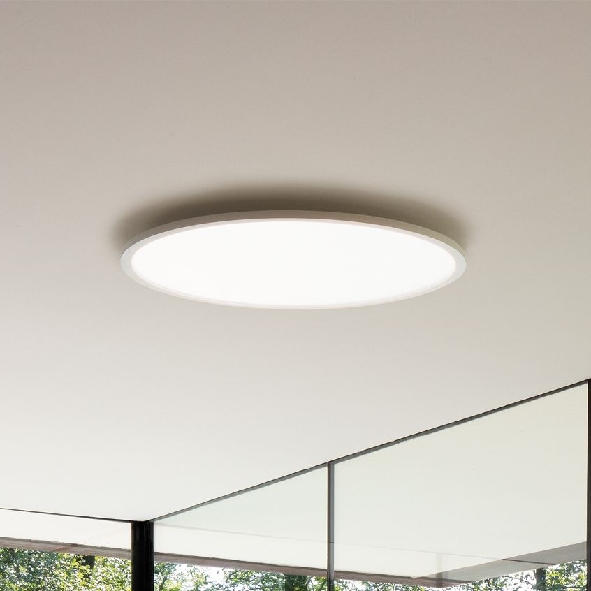 Ideal Lux - LED Ceiling light FLY LED/68W/230V 4000K d. 90 cm CRI 90 IP40 white