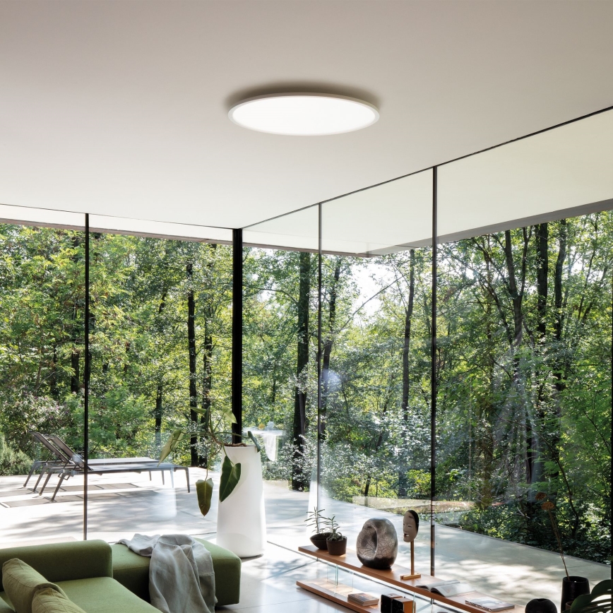 Ideal Lux - LED Ceiling light FLY LED/68W/230V 4000K d. 90 cm CRI 90 IP40 white