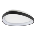 Ideal Lux - LED Ceiling light GEMINI LED/23W/230V d. 42,5 cm CRI 90 black