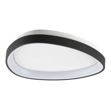 Ideal Lux - LED Ceiling light GEMINI LED/23W/230V d. 42,5 cm CRI 90 black