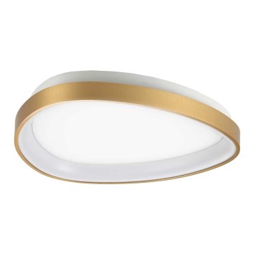 Ideal Lux - LED Ceiling light GEMINI LED/23W/230V d. 42,5 cm CRI 90 gold