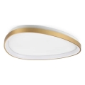 Ideal Lux - LED Ceiling light GEMINI LED/30W/230V d. 61 cm CRI 90 gold