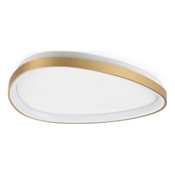 Ideal Lux - LED Ceiling light GEMINI LED/30W/230V d. 61 cm CRI 90 gold