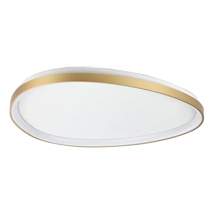 Ideal Lux - LED Ceiling light GEMINI LED/42W/230V d. 81 cm CRI 90 gold