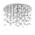 Ideal Lux - LED Ceiling light NEVE 8xG9/3W/230V d. 40,5 cm shiny chrome
