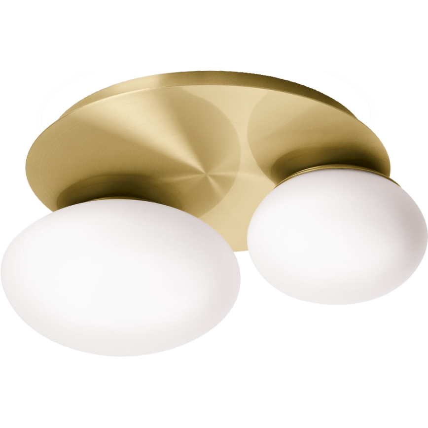 Ideal Lux - LED Ceiling light NINFEA 2xGX53/9W/230V gold