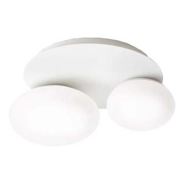 Ideal Lux - LED Ceiling light NINFEA 2xGX53/9W/230V white