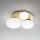 Ideal Lux - LED Ceiling light NINFEA 3xGX53/9W/230V gold